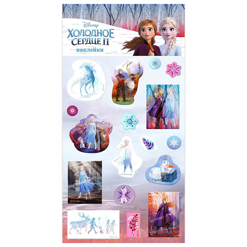 Наклейка декоративная Disney лицензионная Холодное сердце-2 3D