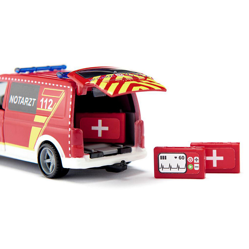 Модель скорой помощи VW T6 Emergency Car Siku 1:50