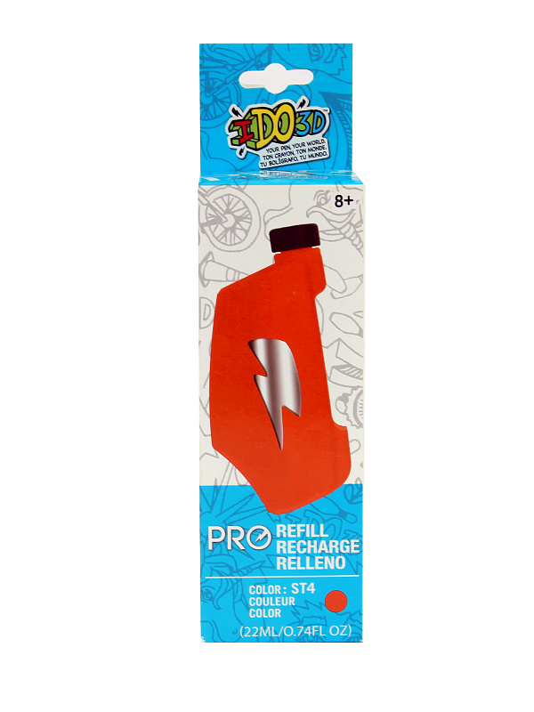 Картридж для 3D ручки "Вертикаль" PRO для профессионалов, оранжевый
