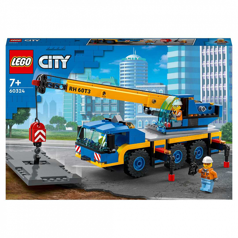 Конструктор LEGO City Great Vehicles Мобильный кран 340 деталей