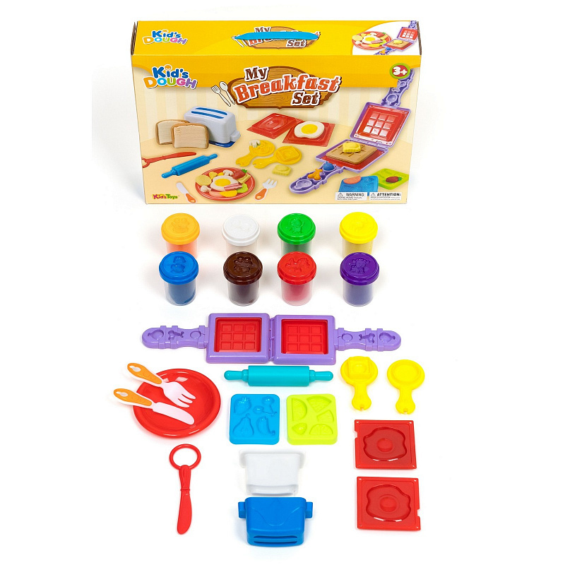 Набор теста для лепки и аксессуары  Готовим завтрак Kid's Toys