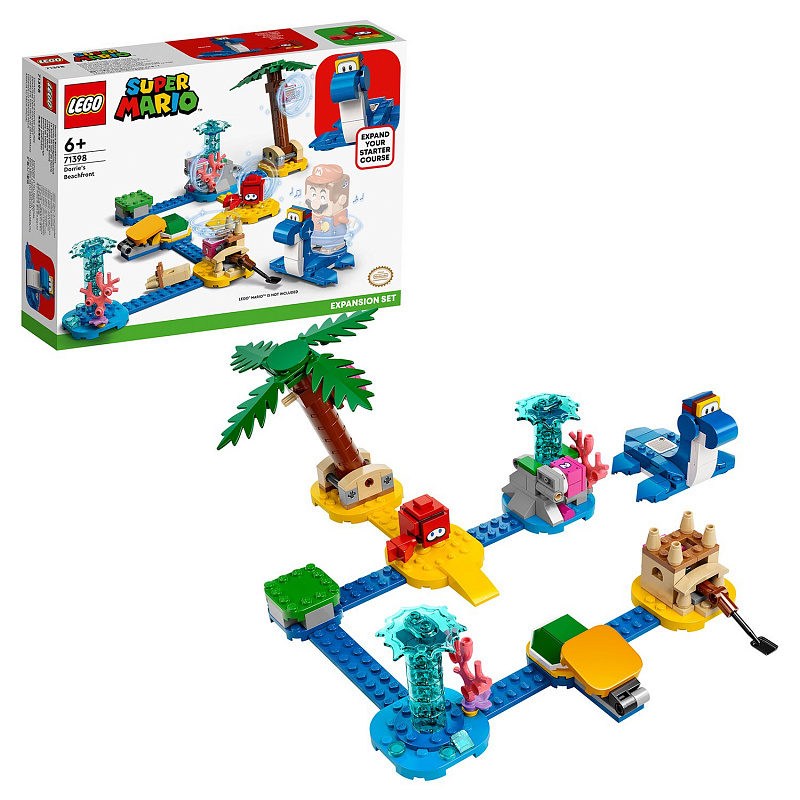 Конструктор LEGO Super Mario Дополнительный набор Берег Дорри 229 деталей