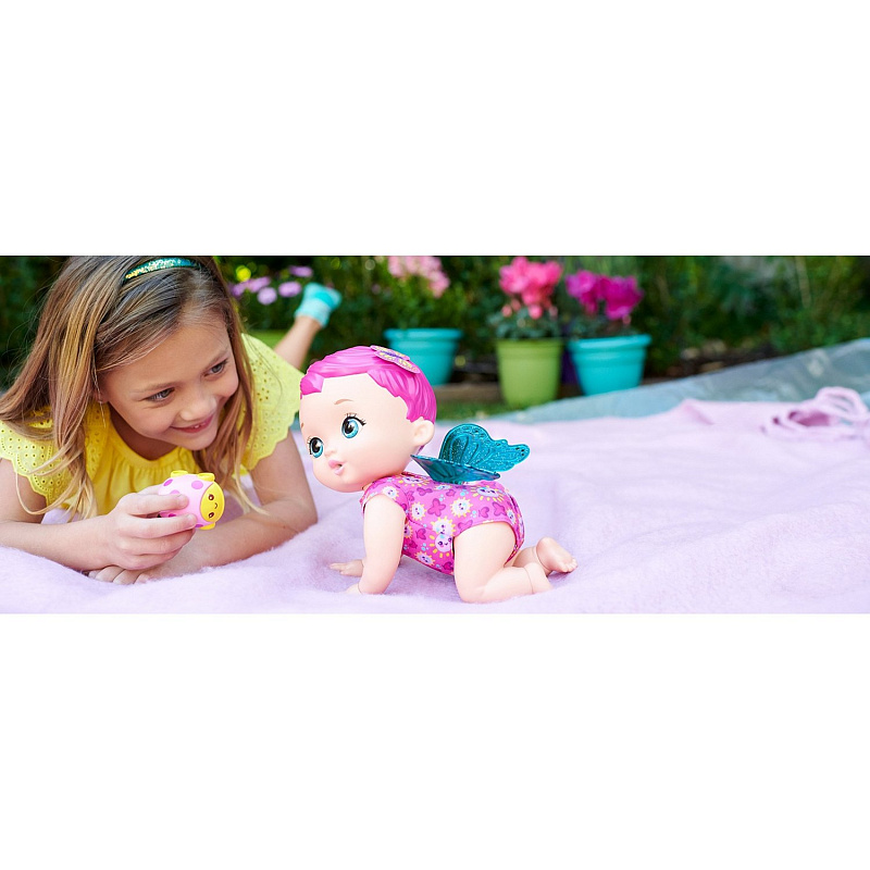 Кукла Малышка-бабочка My Garden Baby Детские забавы розовая