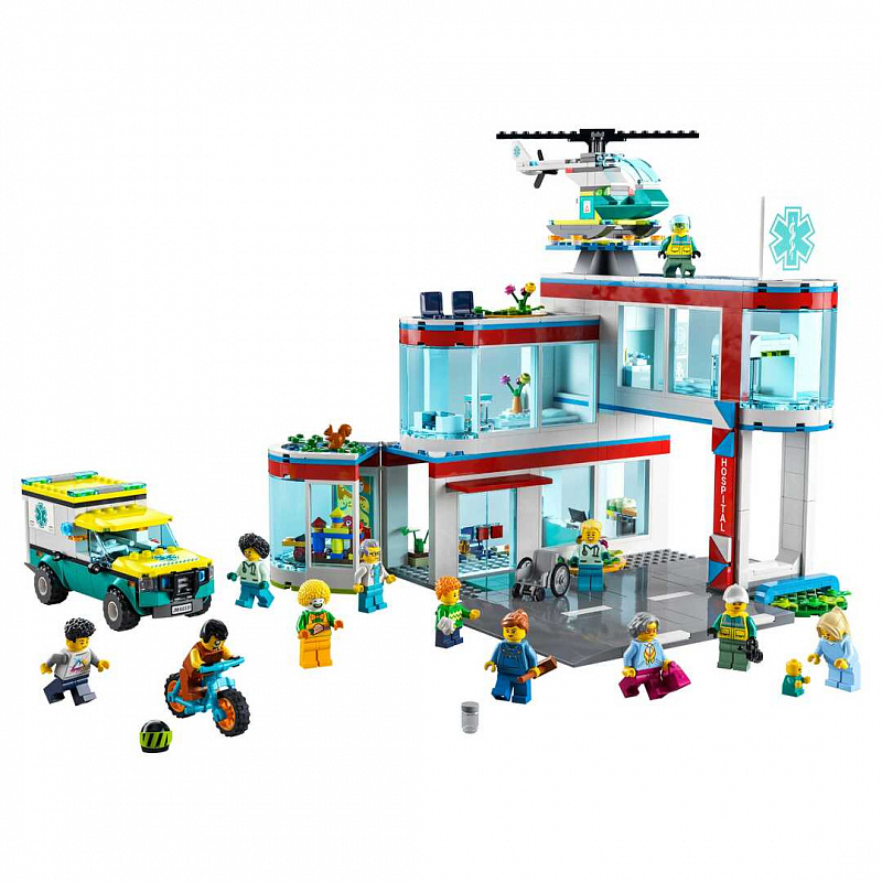 Конструктор LEGO City Больница 816 деталей