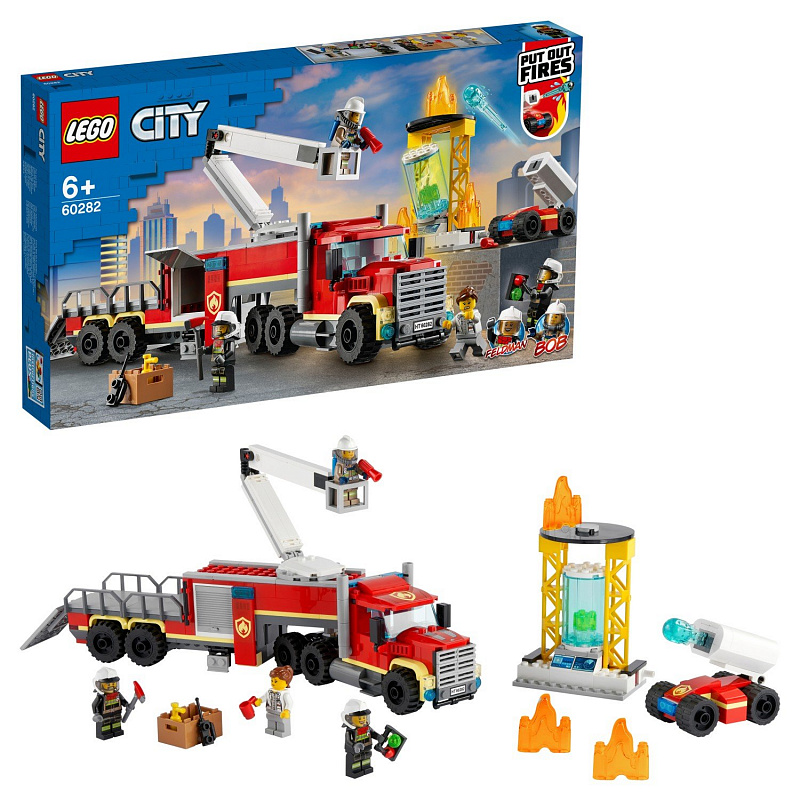 Конструктор LEGO City Fire Команда пожарных