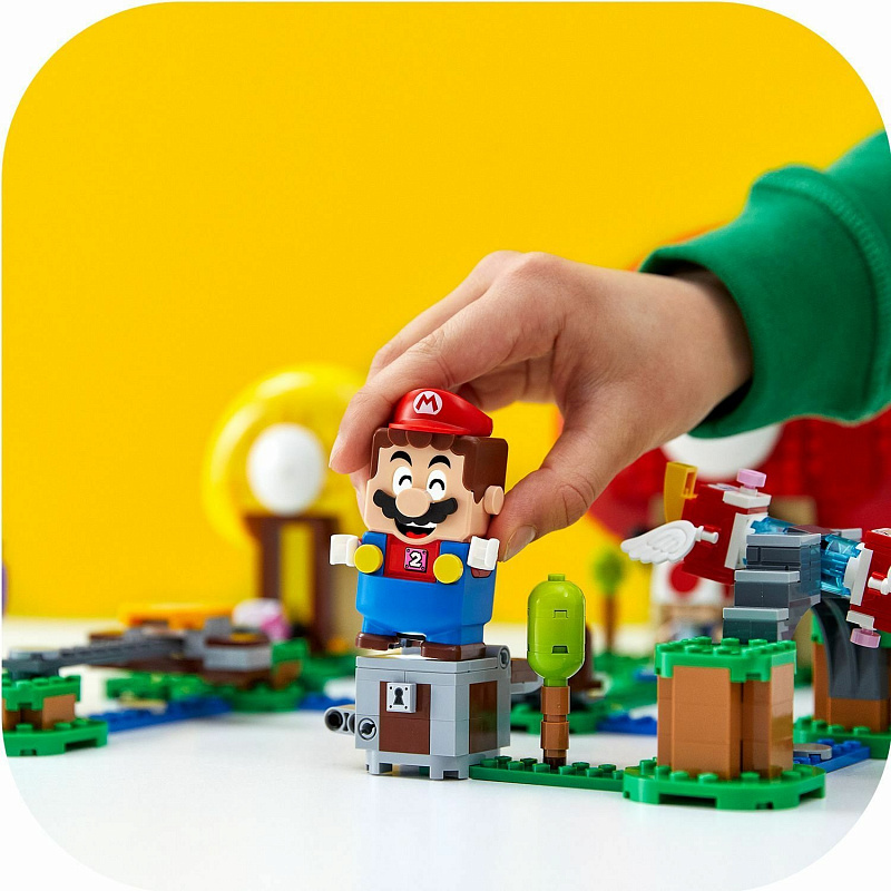 Конструктор LEGO Super Mario Погоня за сокровищами Тоада дополнительный набор