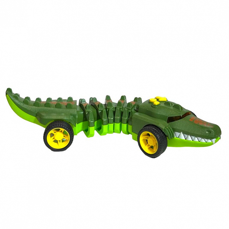 Машинка-крокодил Autochamp со светом и звуком