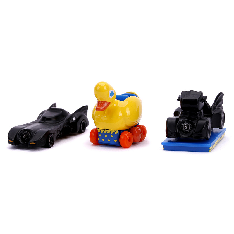 Набор машинок Batman Return Batmobile The Penguin Duck Hollywood Rides Jada Toys
