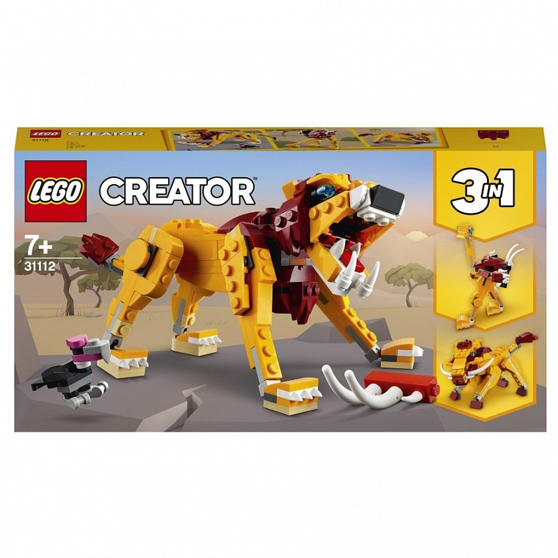 Конструктор LEGO Creator Лев 224 детали