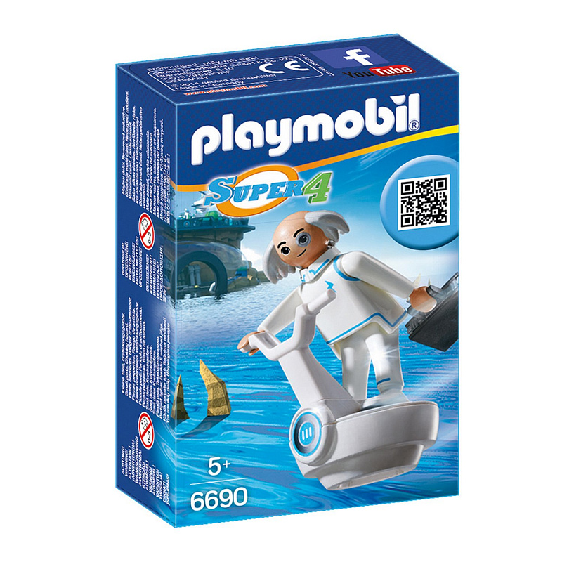 Игровой набор Playmobil Супер 4 Доктор Икс