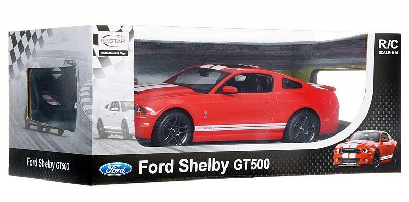 Машина на радиоуправлении Ford Shelby GT500 красная
