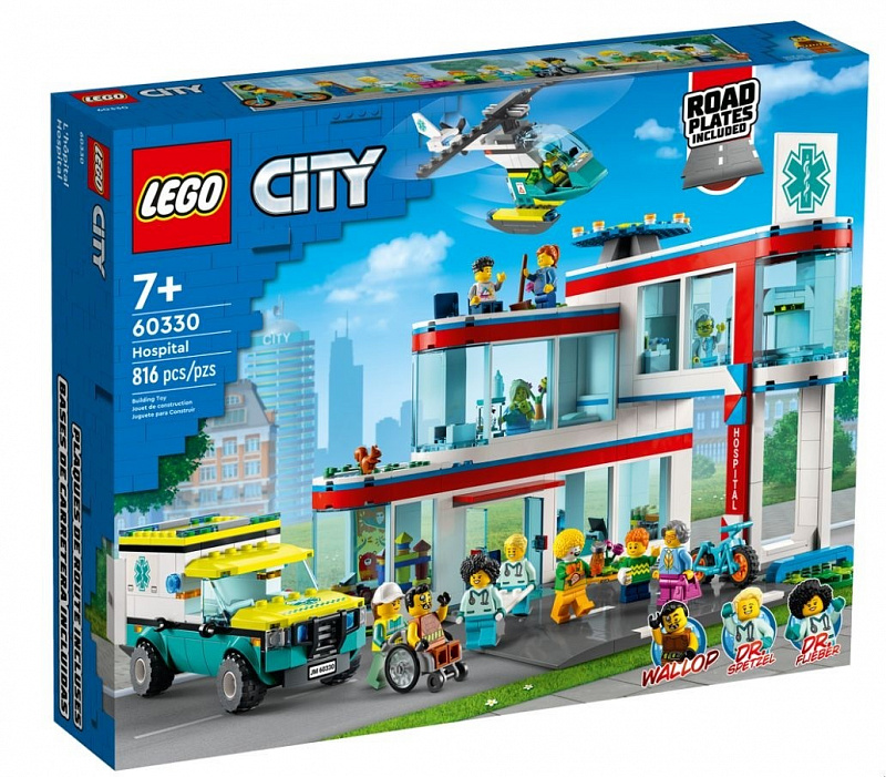 Конструктор LEGO City Больница 816 деталей