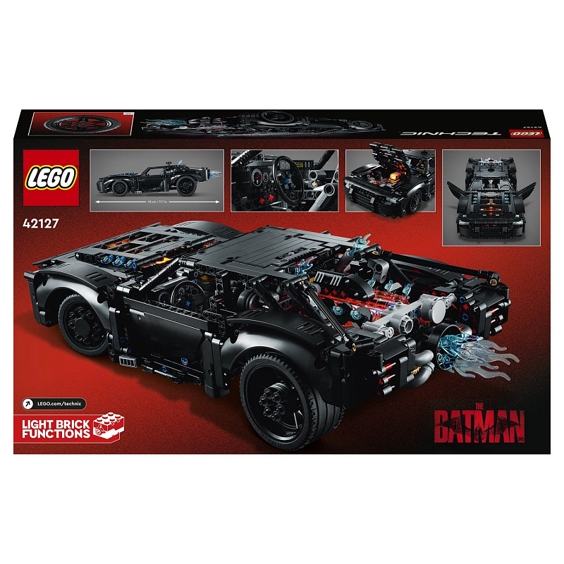 Конструктор LEGO TECHNIC Бэтмен Бэтмобиль 1360 деталей