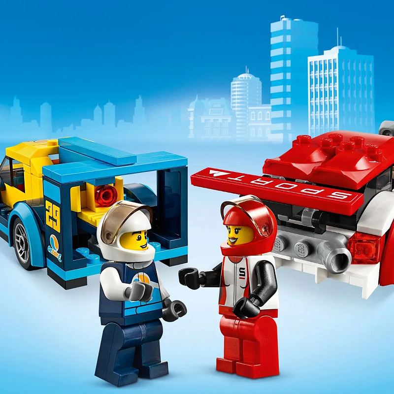 Конструктор LEGO City Гоночные автомобили 60256