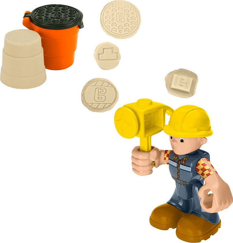 Игровой набор Woodworker Bob с аксессуарами и песком Bob the Builder 