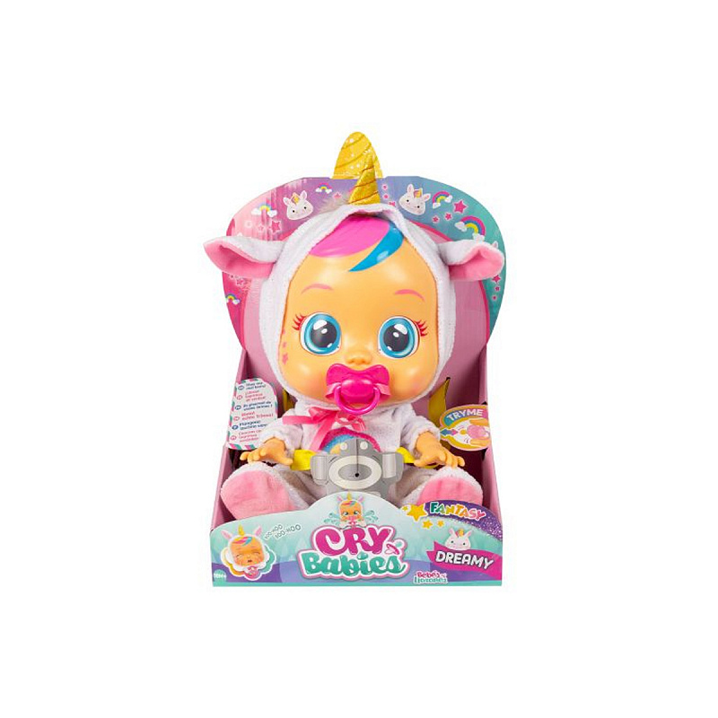 Кукла IMC Toys Cry Babies Плачущий младенец Fantasy Dreamy 31 см