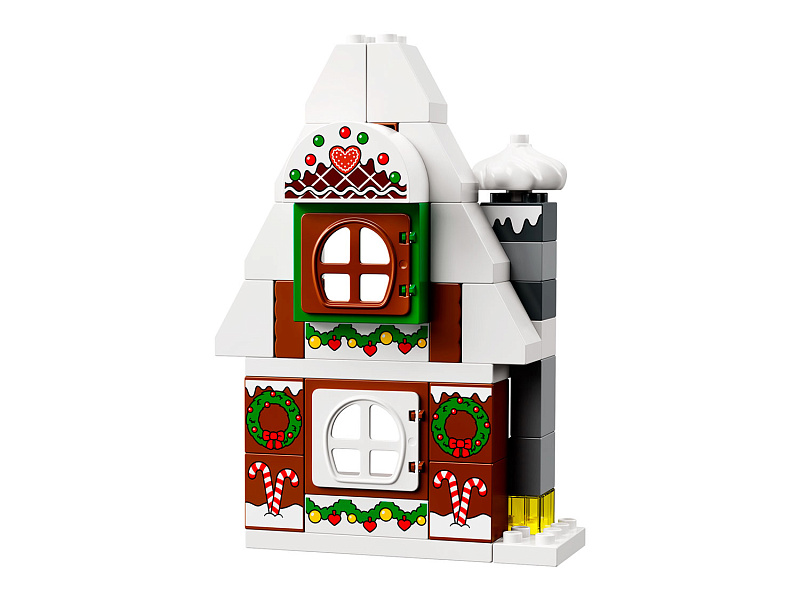 Конструктор LEGO DUPLO Пряничный домик Деда Мороза 10976