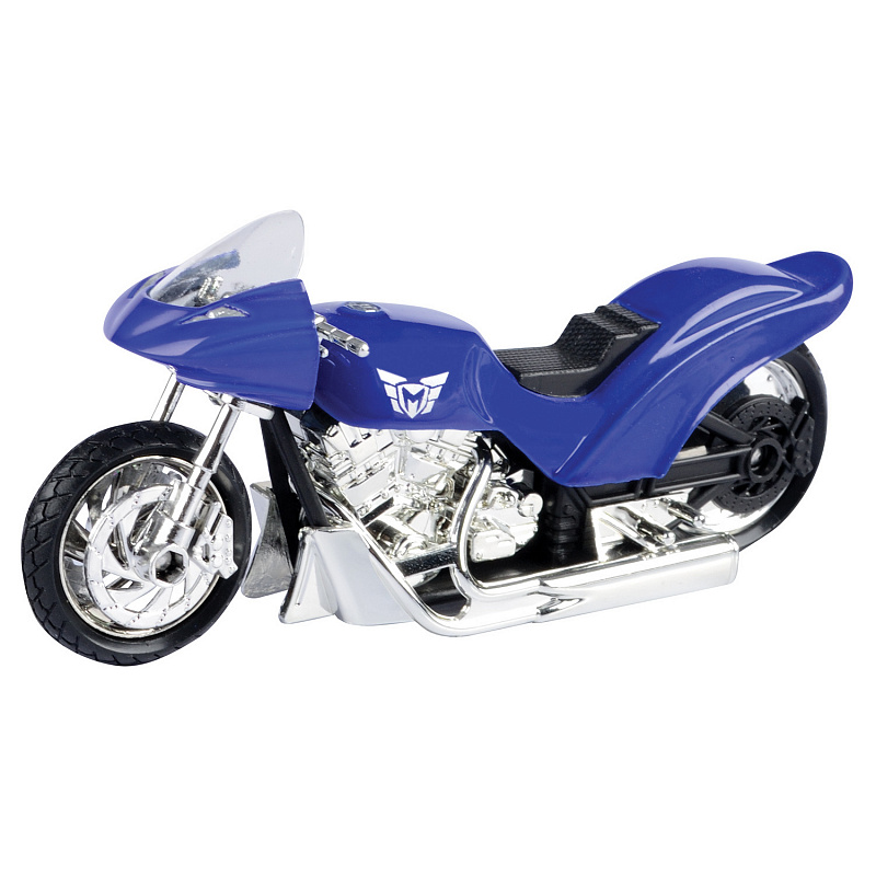 Коллекционный мотоцикл 1:18 Motorcycle w/Platform Motormax в ассортименте