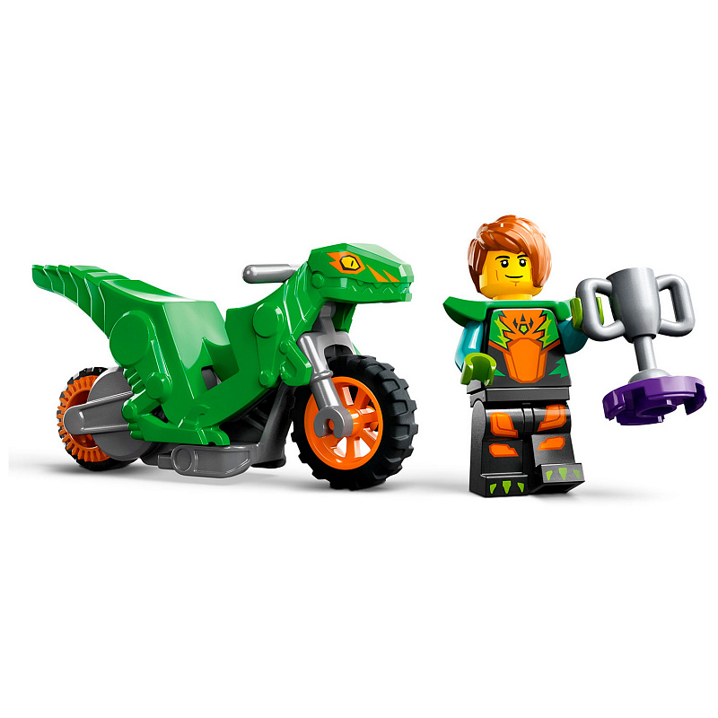 Конструктор LEGO City Stuntz Испытание каскадеров с трамплином и кольцом 144 элемента