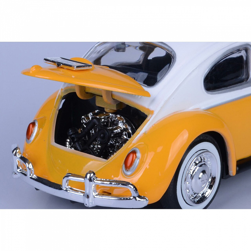 Машинка коллекционная Volkswagen Beetle Taxi Motormax 1:24