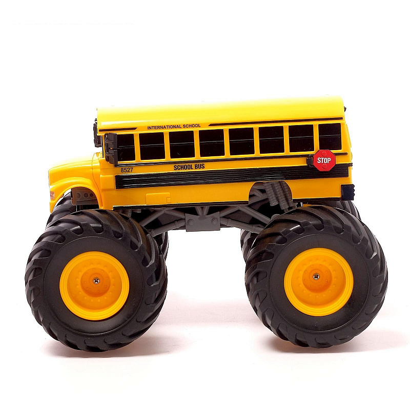 Школьный автобус радиоуправляемый со светом и звуком HB 1:18 жёлтый