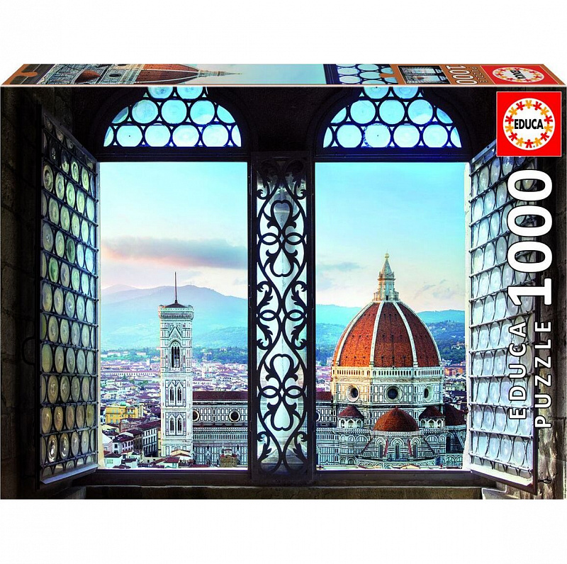 Пазл Educa Вид на Флоренцию Италия 1000 деталей