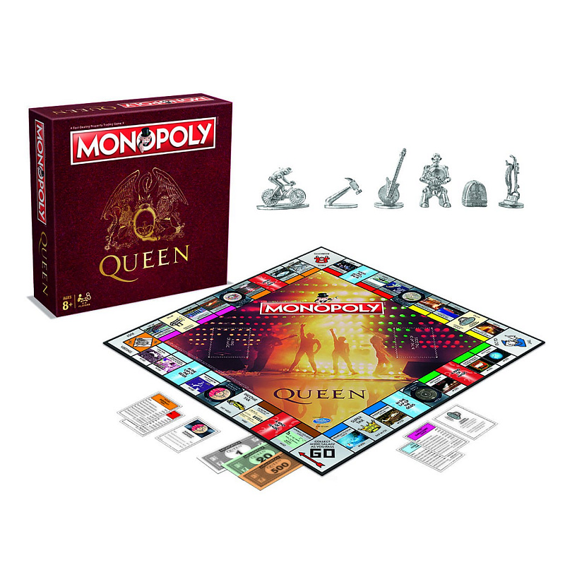 Настольная игра Монополия Queen Hasbro на английском языке