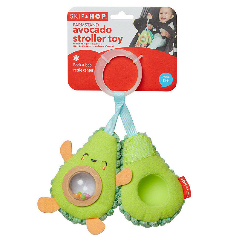 Развивающая игрушка-подвеска Авокадо Skip Hop