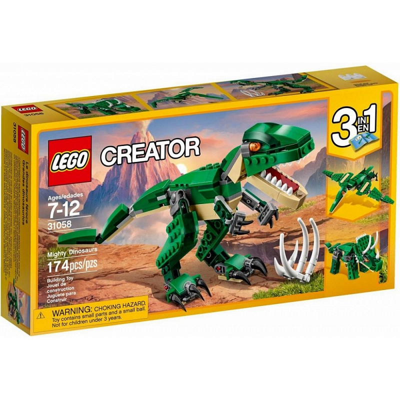 Конструктор LEGO Creator Грозный динозавр 174 элемента