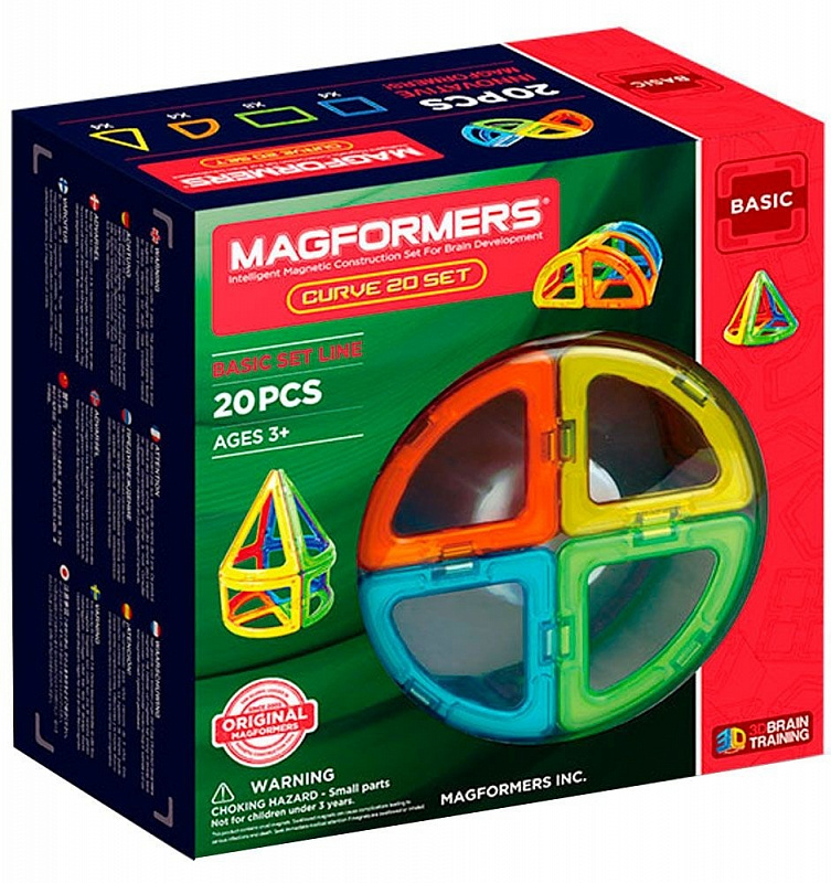 Магнитный конструктор Magformers "Curve 20 set"
