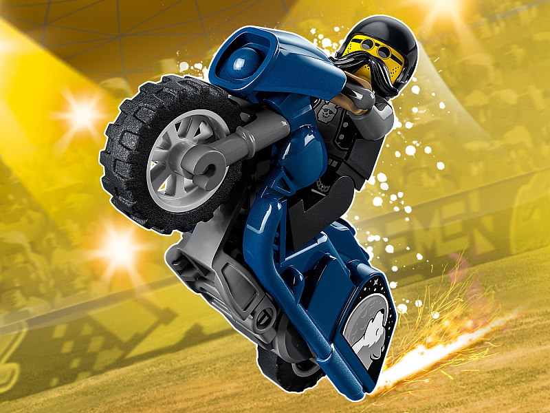 Конструктор LEGO City Туристический трюковой мотоцикл 60331