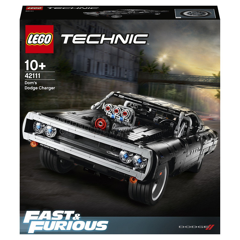 Конструктор LEGO Technic Dodge Charger Доминика Торетто