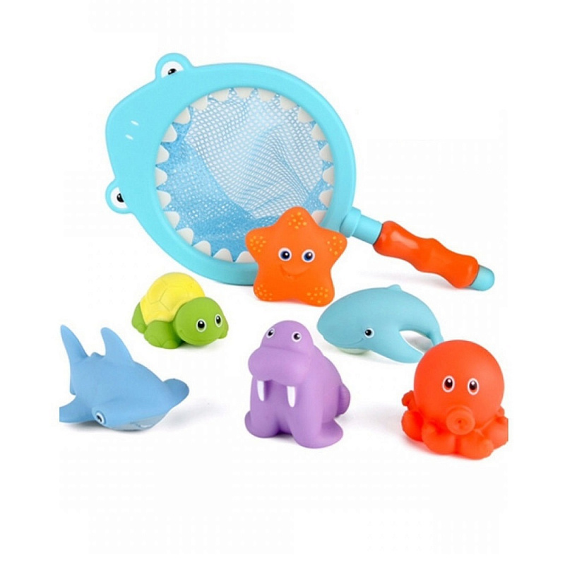 Набор игрушек для ванной Ing Baby 7 предметов