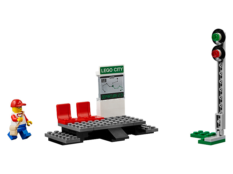 Конструктор LEGO City Пассажирский поезд 60197
