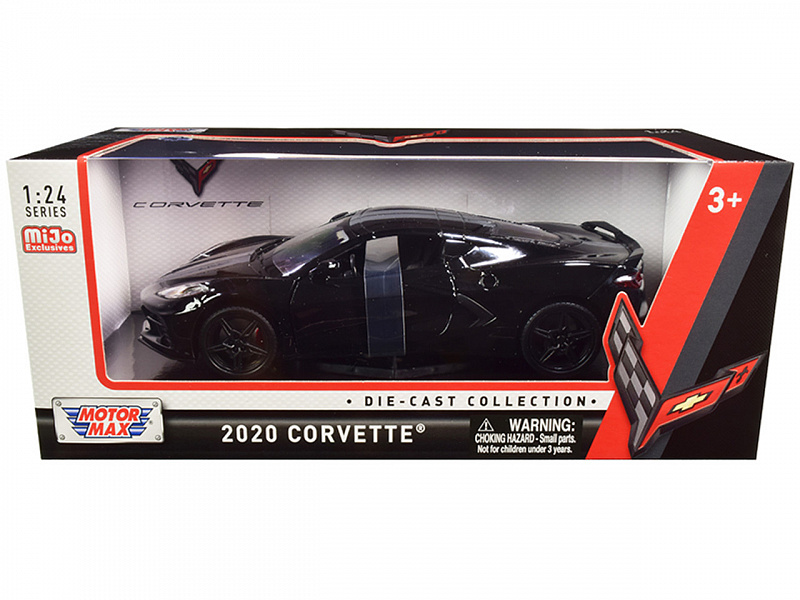 Машинка коллекционная Chevrolet Corvette Stingray C8 2020 Motormax масштаб 1:24