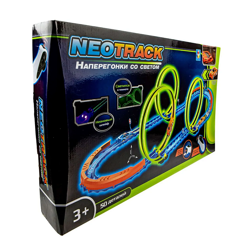 Игровой набор 1toy Neotrack Автотрек 
