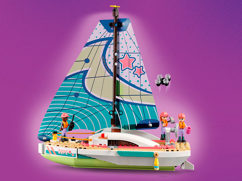 Конструктор LEGO Friends Приключения Стефани на яхте 41716