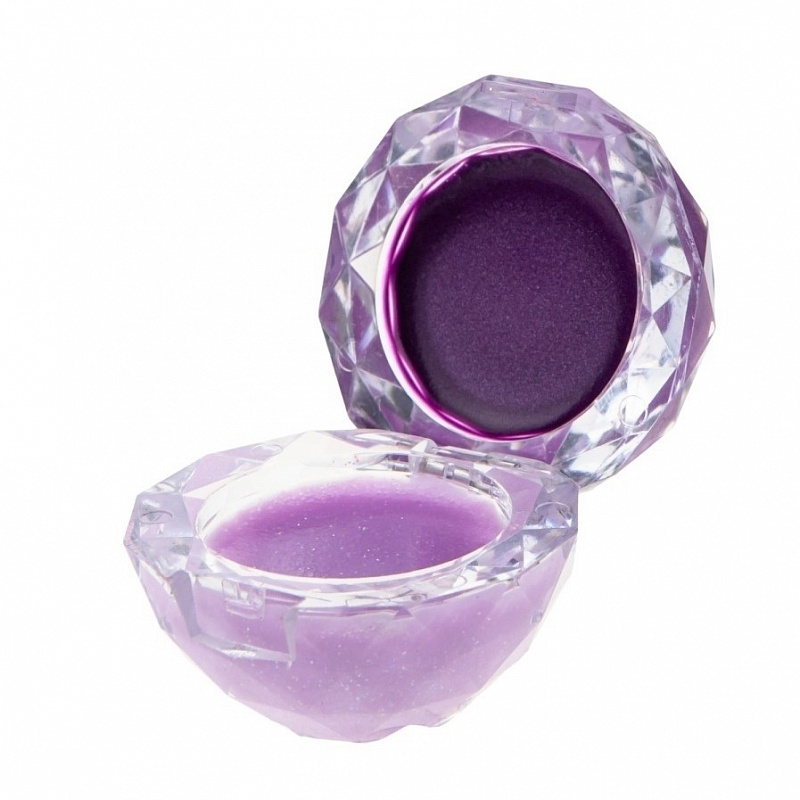 Блеск для губ Даймонд 2 в 1 Lukky с ароматом конфет фиолетовый/нежно-сиреневый
