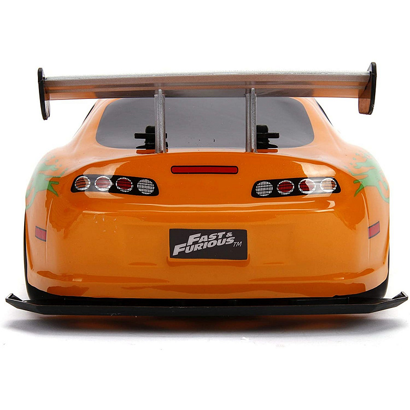 Машина на радиоуправлении Toyota Supra 1:10 Jada Toys оранжевый