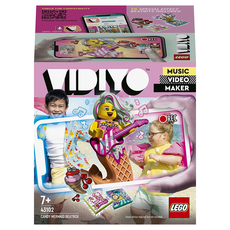Конструктор LEGO VIDIYO Candy Mermaid BeatBox Битбокс Карамельной Русалки