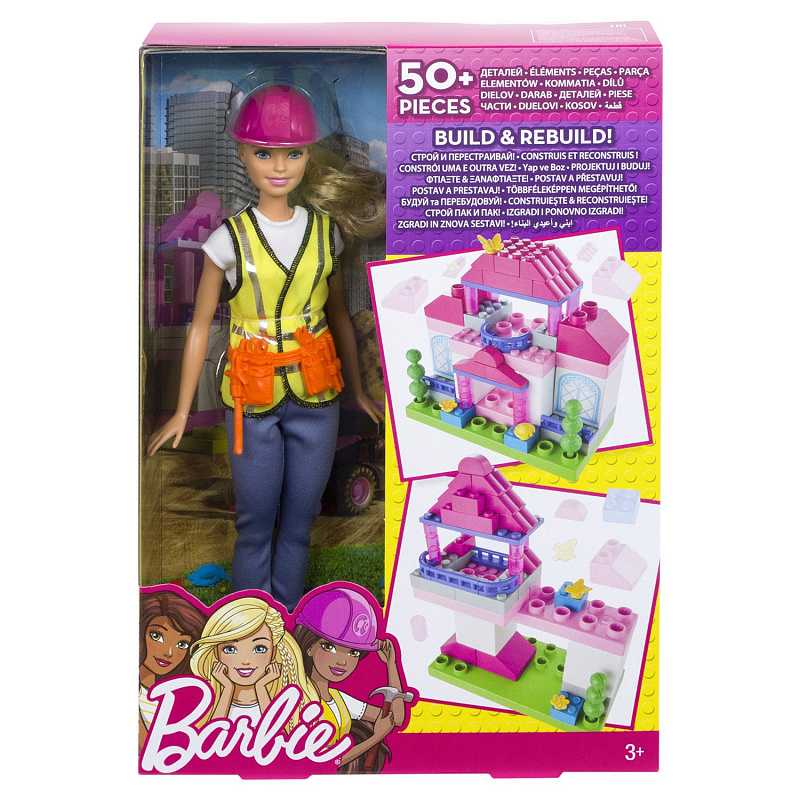 Игровой набор Строитель Barbie
