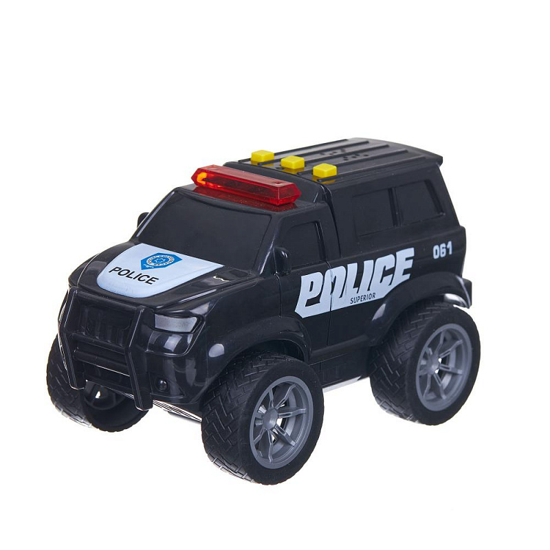 Машина игрушечная полицейская Autochamp со световыми и звуковыми эффектами