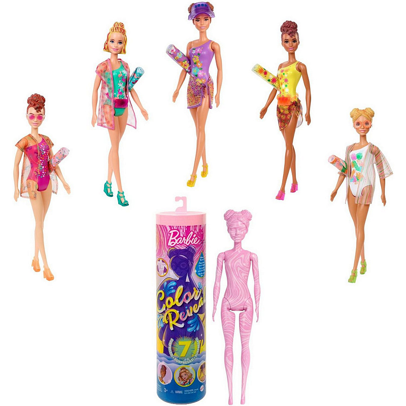 Кукла Barbie Песок и Солнце в непрозрачной упаковке Сюрприз