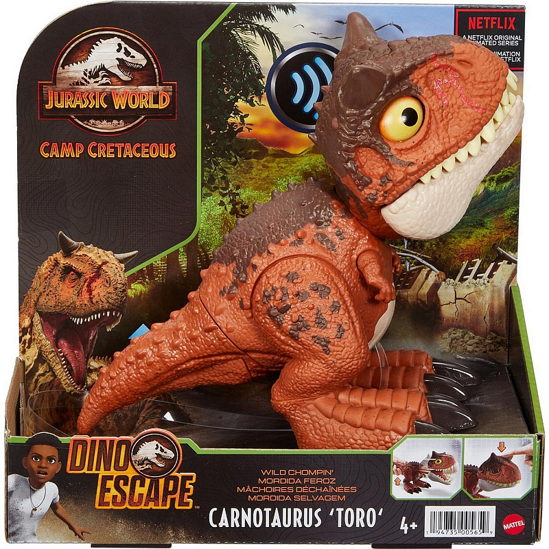 Фигурка Jurassic World Жующий Карнотавр Торо