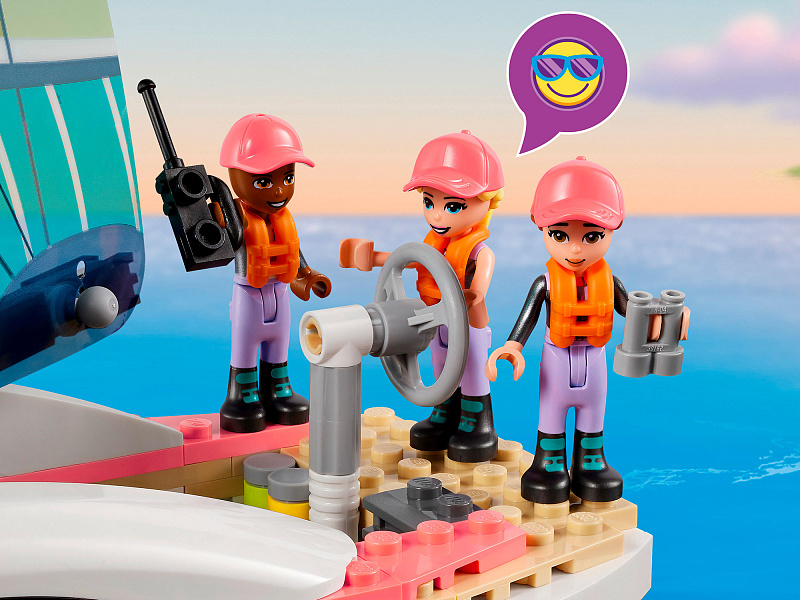 Конструктор LEGO Friends Приключения Стефани на яхте 41716