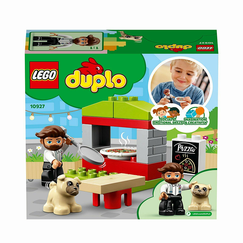 Конструктор LEGO Duplo Town Киоск-пиццерия 18 деталей