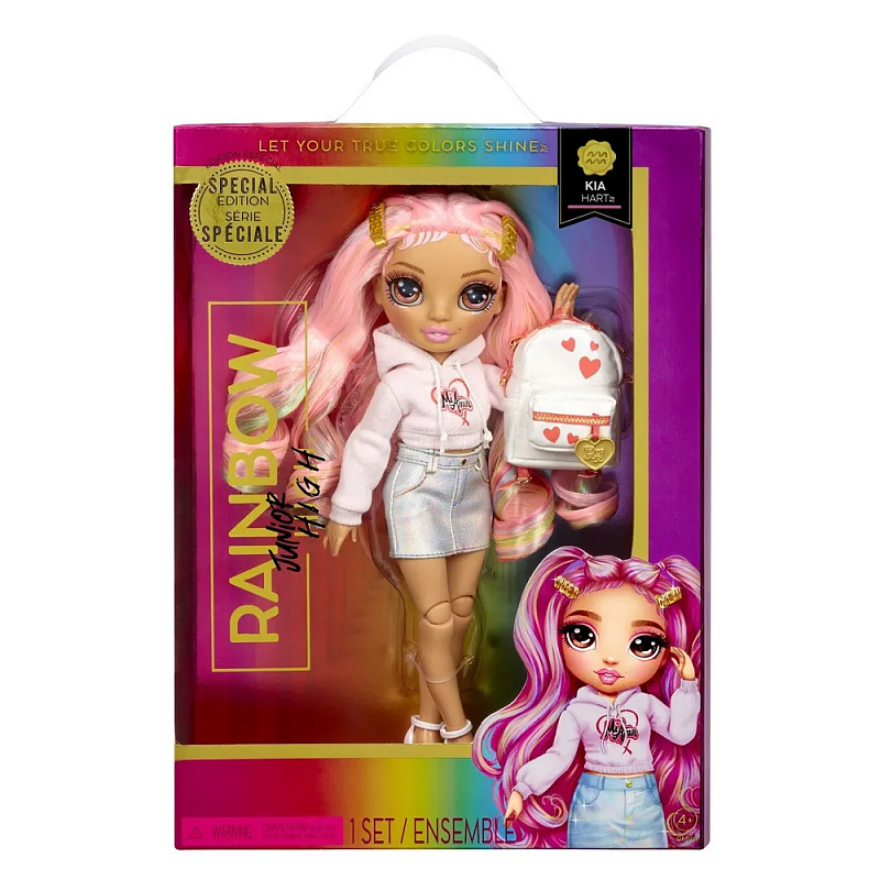 Кукла Rainbow High Киа Харт с аксессуарами