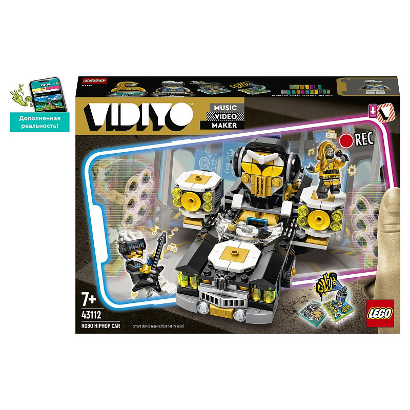 Конструктор LEGO VIDIYO Robo HipHop Car Машина Хип-Хоп Робота