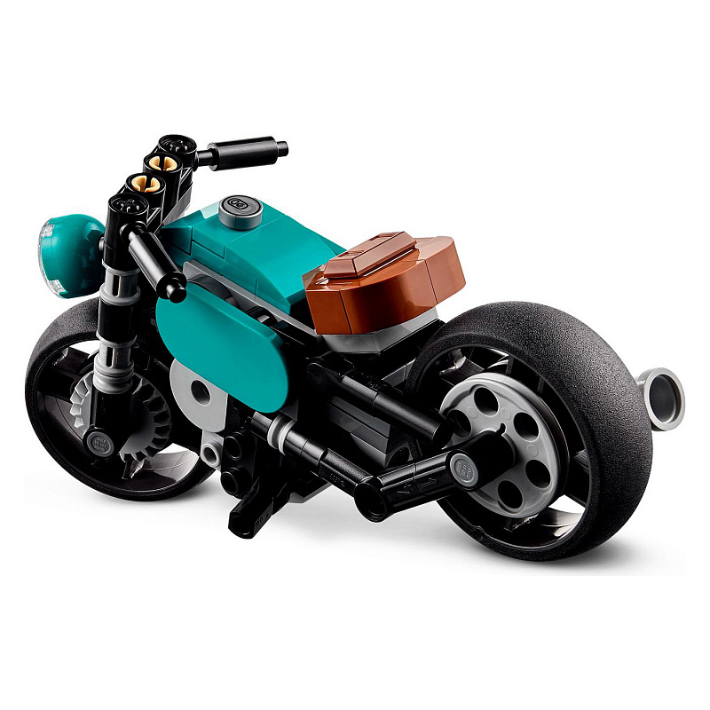 Конструктор LEGO Creator Винтажный мотоцикл 3 в 1 128 элементов 