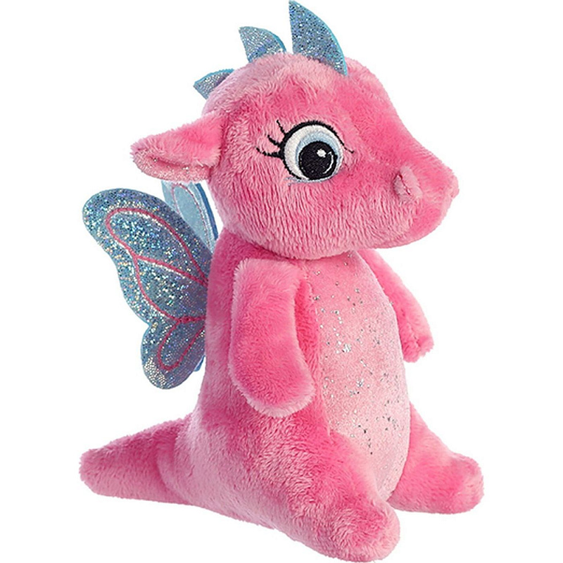 Мягкая игрушка Розовый дракончик 16 см Aurora